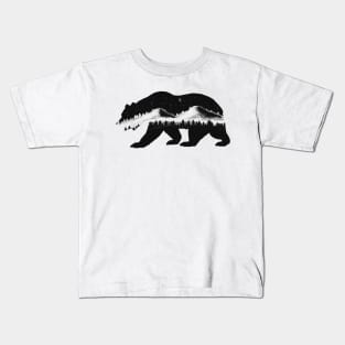 Bear at Night Kids T-Shirt